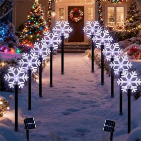 ILLUMINEW Christmas Snowflake Pathway Lights