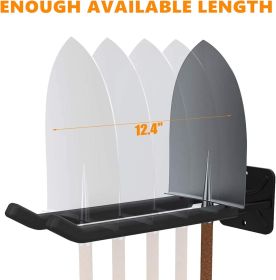 4 Pack Garage Storage System Hooks, Heavy Duty Wall Mount Tool Organizer, Chair Hanger Garage Storage Utility Hooks for Car Tires, Ladders, Chair