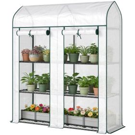 Garden Bed with Mini Greenhouse (title: default title)
